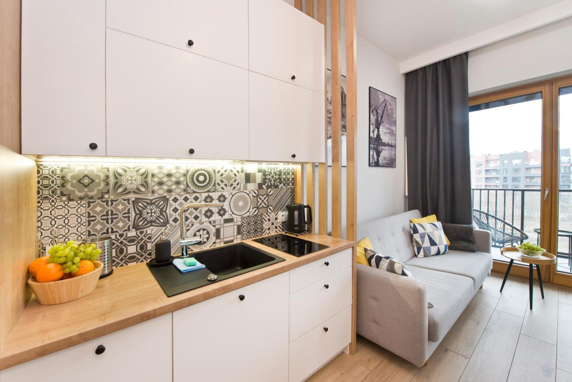 Yourapart Sienna Grobla Gdańsk Buitenkant foto